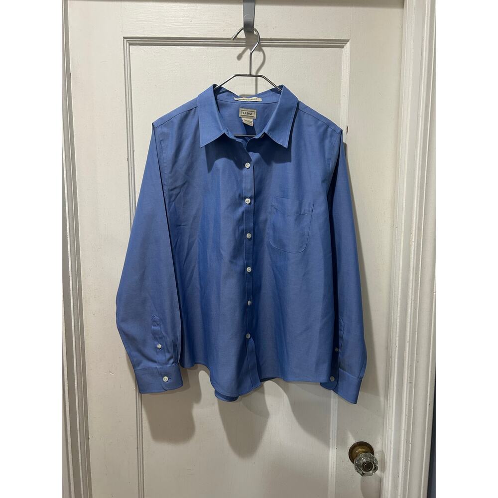 L.L. Bean Blue Women's Blouse